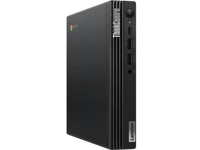 New Lenovo ThinkCentre M60q Chromebox Tiny Celeron 5C 7305 1.1GHz 4GB 64GB Flash UHD ax BT HDMI 65W ChromeOS