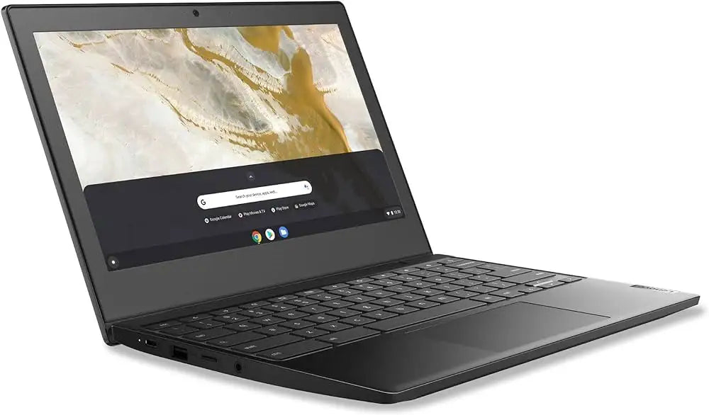 New Lenovo IdeaPad 3 Chromebook Laptop - 15.6 Inch Full HD Laptop - 8GB Memory - 64GB Storage - Intel Celeron N4500- Dual core