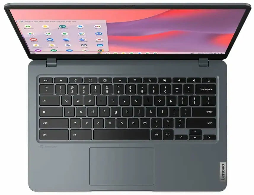 New Lenovo 14e Chromebook Gen 3- 4" Notebook - HD - 1366 x 768 - Intel N100 Quad-core (4 Core) - 4 GB onboard memory -32 GB