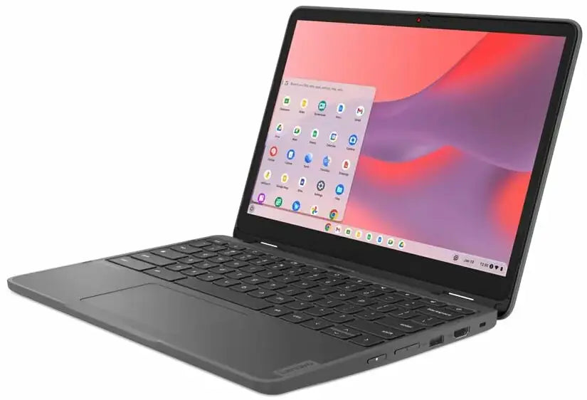 New Lenovo 500e Chromebook Gen 3-11.6" Touchscreen Rugged 2 in 1 Chromebook -HD-1366x76-Intel Celeron N5100-4GB RAM-32 GB