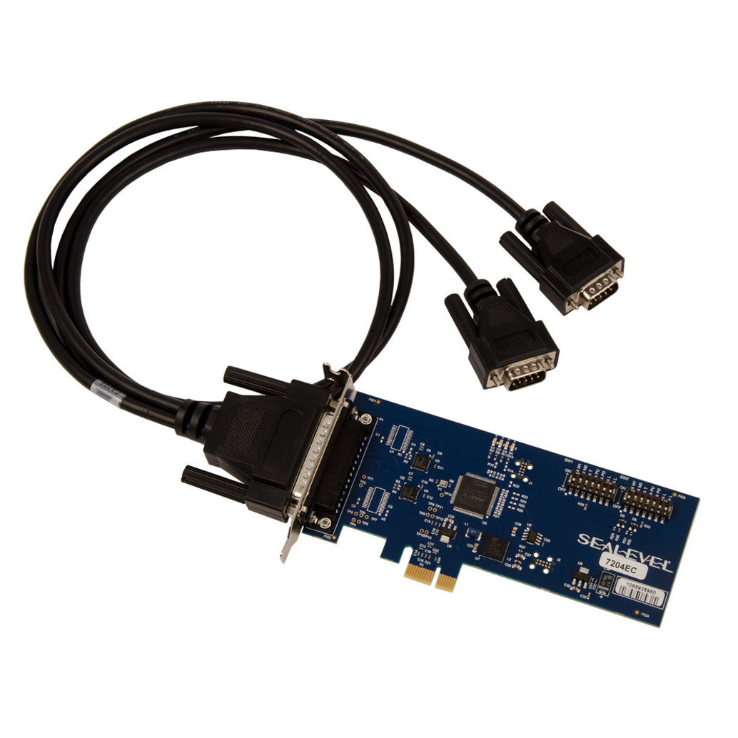 Sealevel 7204EC UltraCOMM+2.422 PCIe Industrial Serial Adapter (ROHS Compliant)