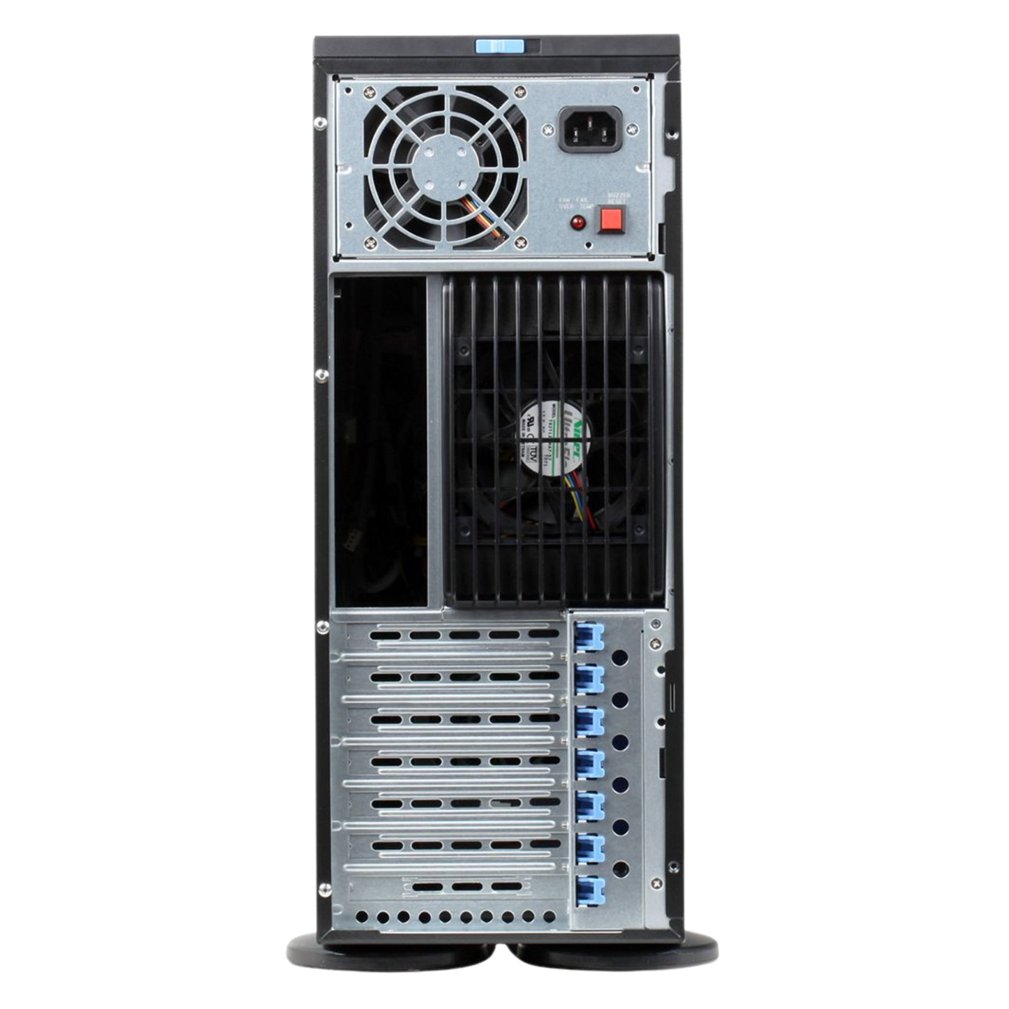 Supermicro CSE-743TQ-903B-SQ Black Super Quiet 4U Tower Server Chassis with 900W Power Supply